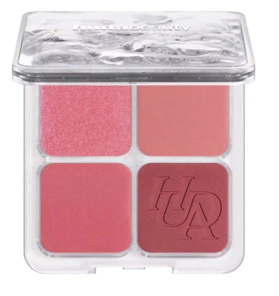 Huda Beauty Blush Filter Blurring Blushlighters Palette - Allık ve Aydınlatıcı Paleti Rose Berry ürün görseli 1