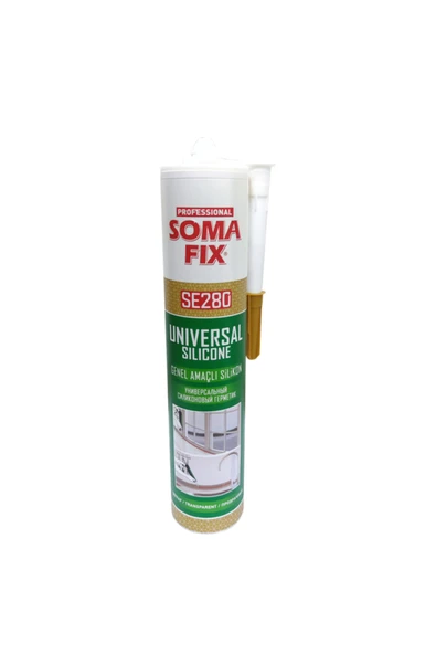 Somafix Se280 Şeffaf Genel Amaçlı Silikon Sf-8262 280gr ürün görseli 1