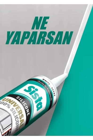 Sista Akvaryum Silikon Şeffaf - Resim 4