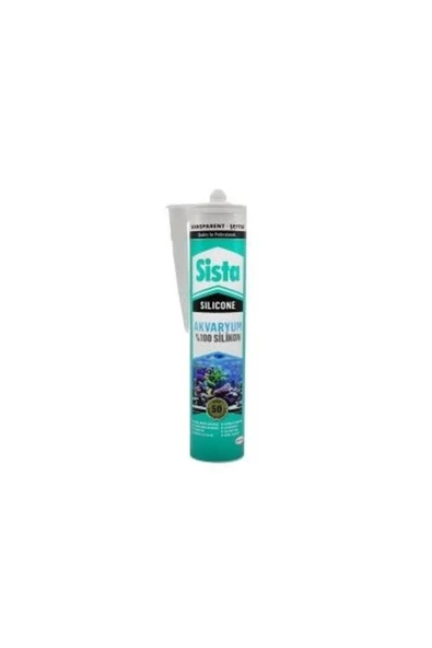 Sista AKVARYUM SİLİKONU 280 ML ŞEFFAF ürün görseli 1