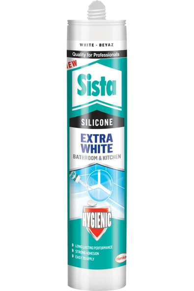 Sista Extra White Beyaz Duşakabin Silikonu 280 ml ürün görseli 1