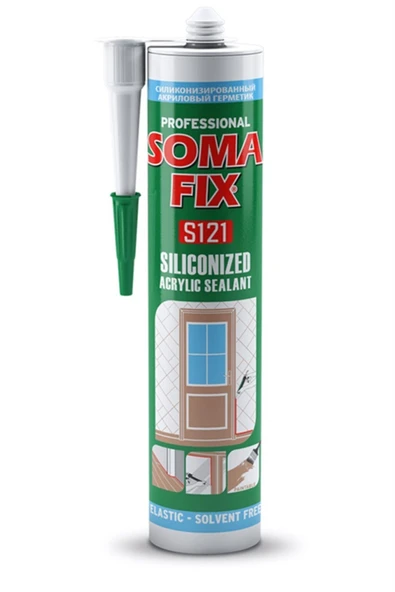Somafix Akrilik Silikonize Mastik 310ml 1 ADET ürün görseli 1