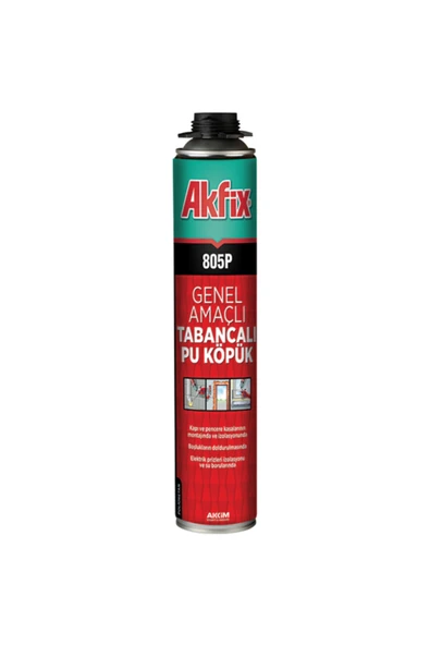 Akfix Profesyonel Pu Tabancalı Köpük 805p ürün görseli 1