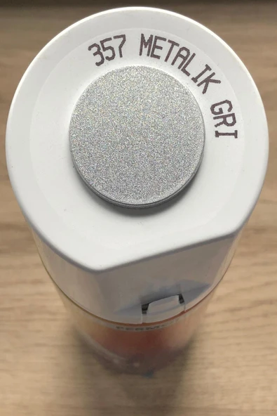 Akçalı Metalik Gri 357 Simli Sprey Boya 400 ml ürün görseli 1