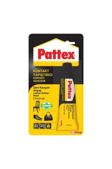 Pattex Contact Liquid Deri Kauçuk Ahşap Yapıştırıcı 50 gram 1419315 ürün görseli 1