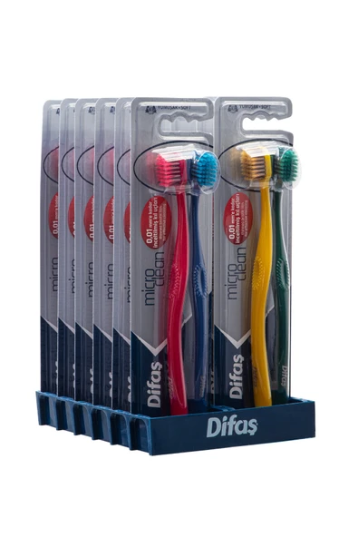 DİFAŞ Micro Clean 1 1 Diş Fırçası - Resim 2