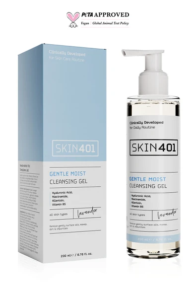 SKİN401 Nemlendirici Tazelik Ve Parlaklık Veren Yüz Temizleme Jeli 200ml ürün görseli 1