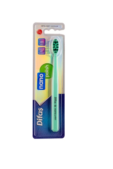 DİFAŞ Nano Polish Orta Sert (Medium) Diş Fırçası ürün görseli 1