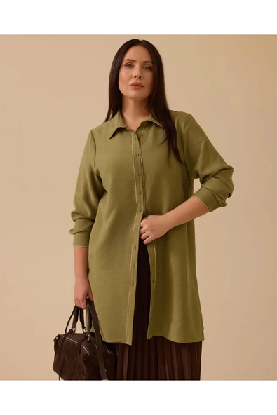 Gala-xi Kadın Büyük Beden Basic Tunik 10002521214015 ürün görseli 1