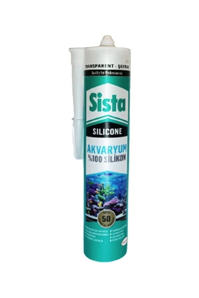 Sista Akvaryum Silikonu 340 Gr. Şeffaf ürün görseli 1