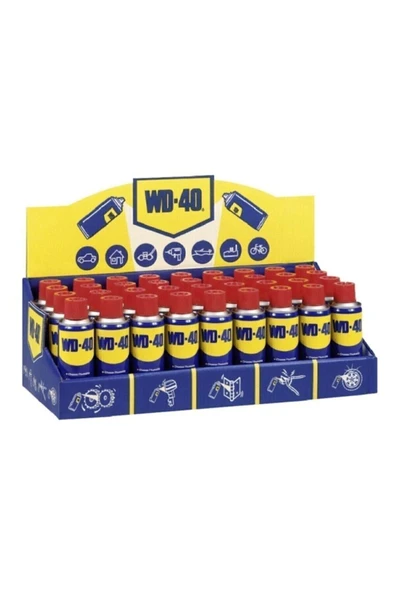 Henkel WD-40 Çok Amaçlı Sıvı, Yağ Çözücü, Pas Sökücü, Temizleyici ve Koruyucu, 200ml x 12 Adet ürün görseli 1
