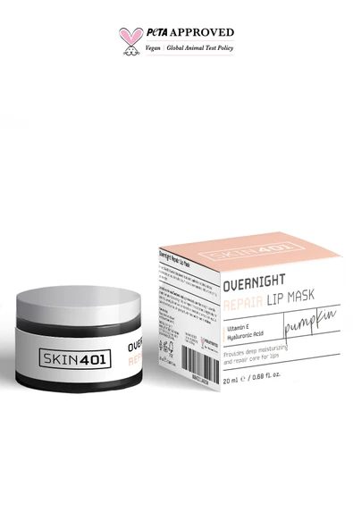 SKİN401 Onarıcı Gece Dudak Bakım Maskesi 20ml (LİP SLEEPİNG MASK) ürün görseli 1