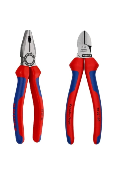 Knipex 0302180 Pense ve 7002160 Yan Keski ürün görseli 1