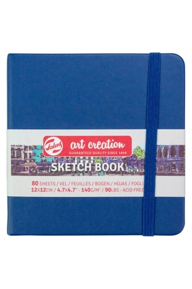 ART CREATION ESKİZ DEFTERİ 140 GR 12 X 12 CM LACİVERT ürün görseli 1