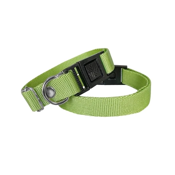 Köpek Tasması Dokuma 2 cm - Min: 30 cm - Max: 50 cm Yeşil ürün görseli 1