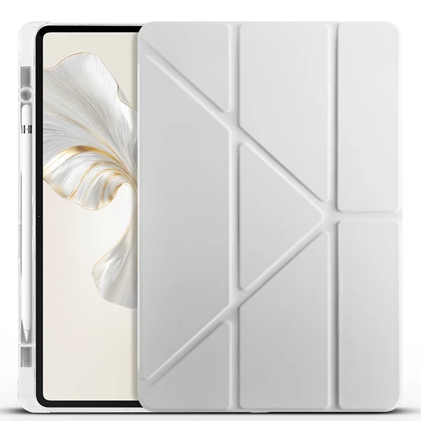 HEPTEKİLETİŞİM Honor Pad 9 Kapak Kalem Bölmeli Standlı Kılıf (tri) ürün görseli 1