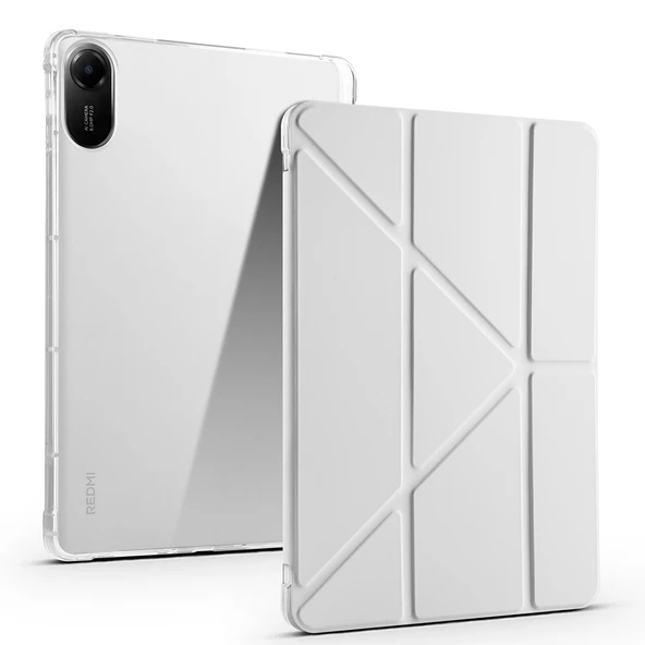 HEPTEKİLETİŞİM Xiaomi Redmi Pad 2 Kapak Kalem Bölmeli Standlı Kılıf (tri) ürün görseli 1