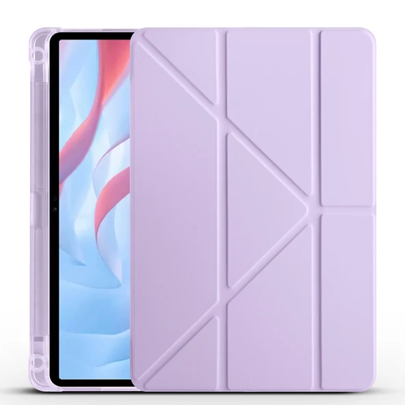 HEPTEKİLETİŞİM Huawei Honor Pad X9 11.5' Kapak Kalem Bölmeli Standlı Kılıf (tri) ürün görseli 1