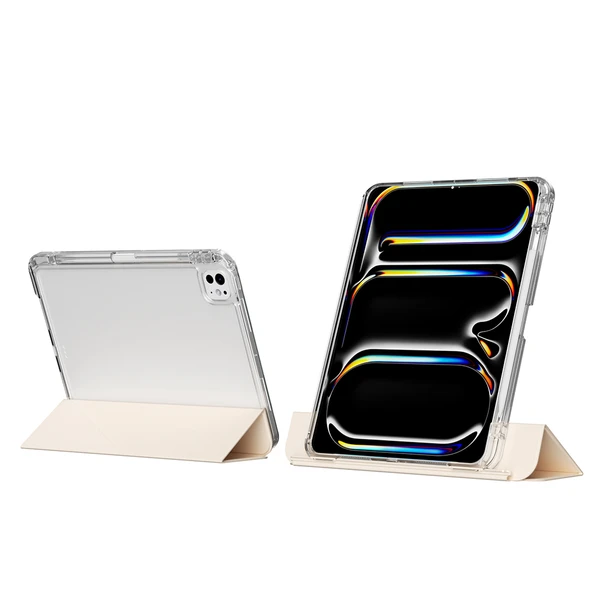 HEPTEKİLETİŞİM Apple ​​iPad Pro 13 2025 M5 Kılıf Magnetik Ayrılabilen Airbagli Tablet Kılıf (Sliding) ürün görseli 1