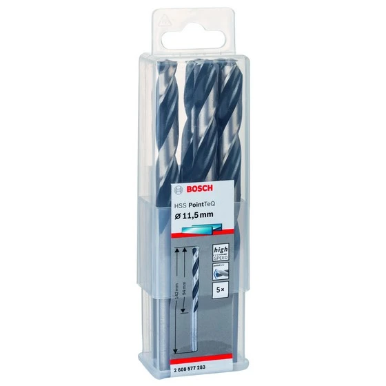 Bosch Hss Pointtech Matkap Ucu 11,5 Mm 5'Li Pk. ürün görseli 1
