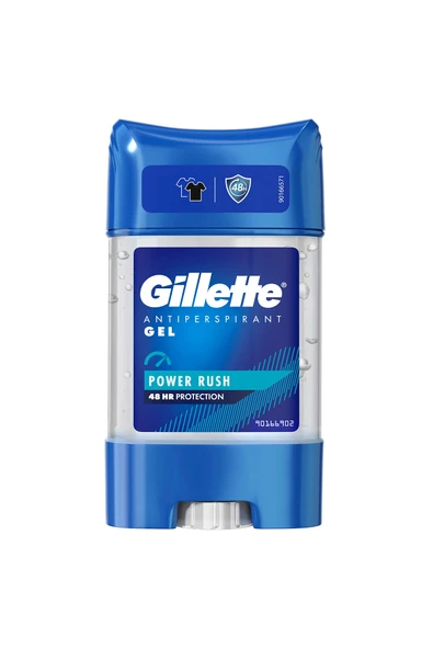 Gillette Power Rush Stick Gel 70 ml - Resim 2