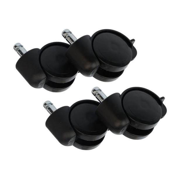 50mm Sandalye Tekerleği 11mm Pimli Geçme Teker Frenli 4'lü ürün görseli 1