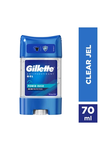 Gillette Power Rush Stick Gel 70 ml ürün görseli 1