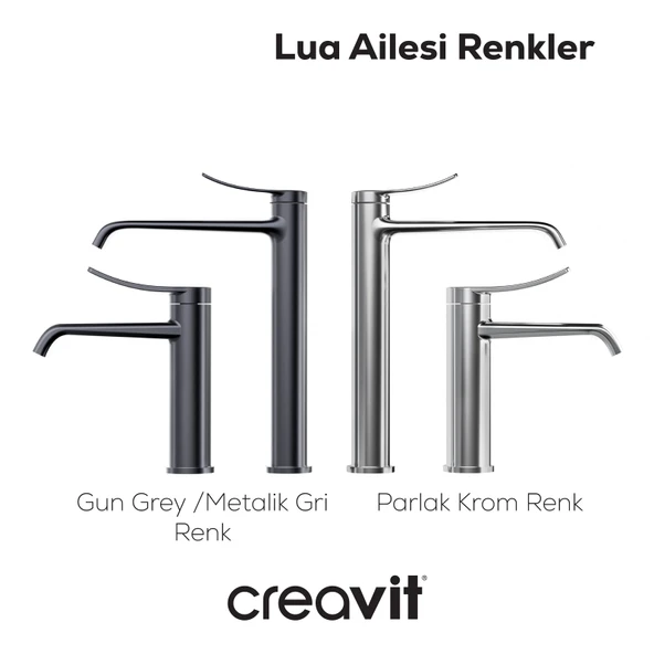Lua Şelale Lavabo Armatürü Krom - Resim 4