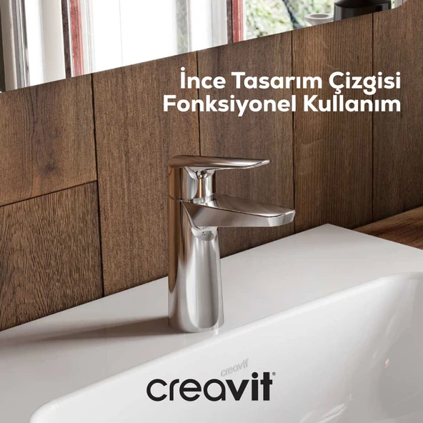 Creavit Bevel BV1500 Lavabo Bataryası - Resim 3