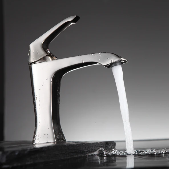 Avangart Lavabo Armatürü Krom - Resim 2