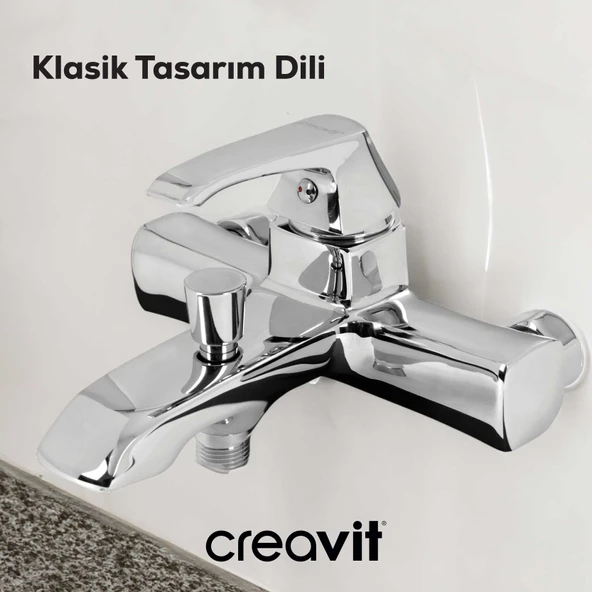 Avangart Banyo Armatürü Krom - Resim 2