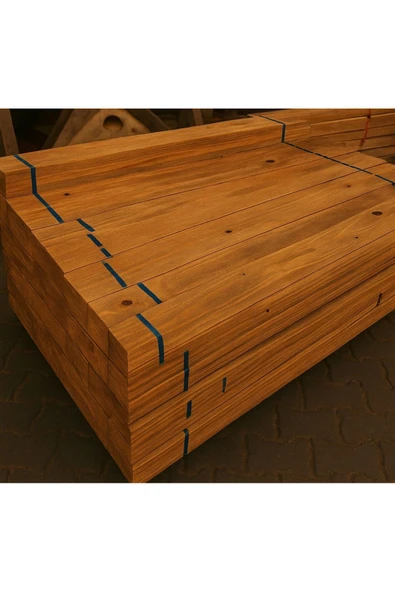DEKORELA 1,8X8X100 CM SİLİNMİŞ TAHTA 10 ADET ürün görseli 1