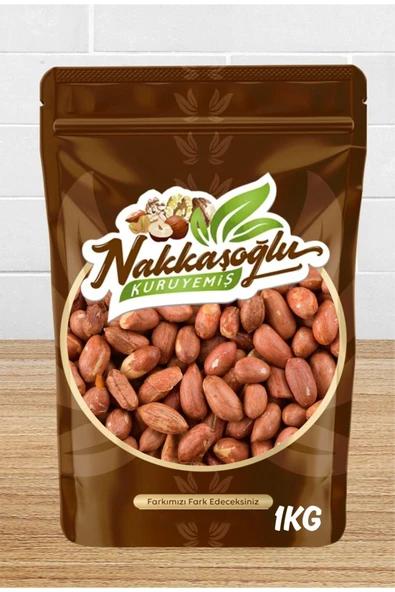 Nakkaşoğlu Kuruyemiş Kavrulmuş Tuzsuz Süt Fıstık 1KG ürün görseli 1