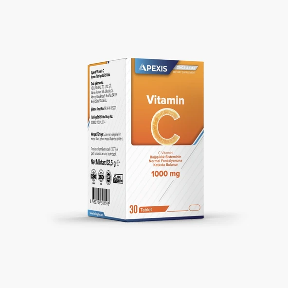 Apexis C 1000 mg 30 Tablet ürün görseli 1