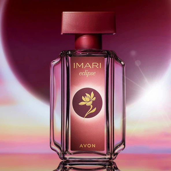 AVON IMARI  eclipse 50Ml KADIN PARFUM ESKI ŞIŞE TASARIMI GÖRSELDE YER ALAN ÜRÜN GÖNDERIM YAPILACAKTIR ürün görseli 1