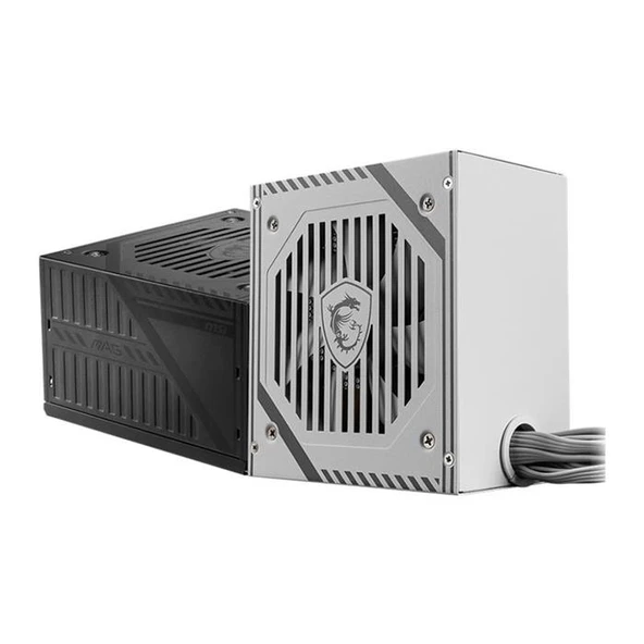 MSI PSU MAG A650BNL WHITE 650W 80+ BRONZE POWER SUPPLY ürün görseli 1