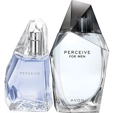 AVON PERCEIVE ERKEK PARFUM 100ML +KADIN PARFUM 50 ML IKILI SET ürün görseli 1