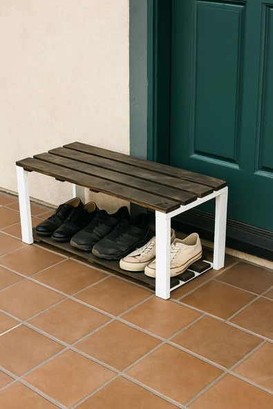 DEKORELA ÇOK AMAÇLI AHŞAP BENCH - Resim 6