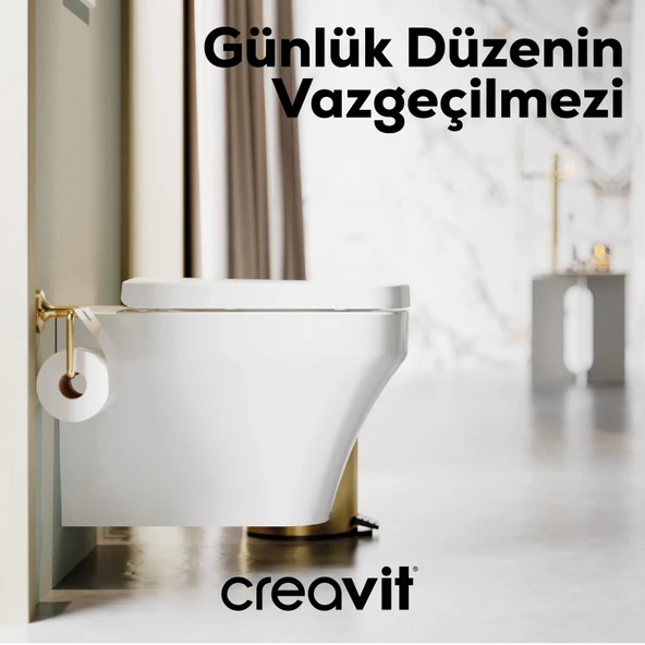 Çöp Kovası 5 Lt (Pedallı) Altın - Resim 2