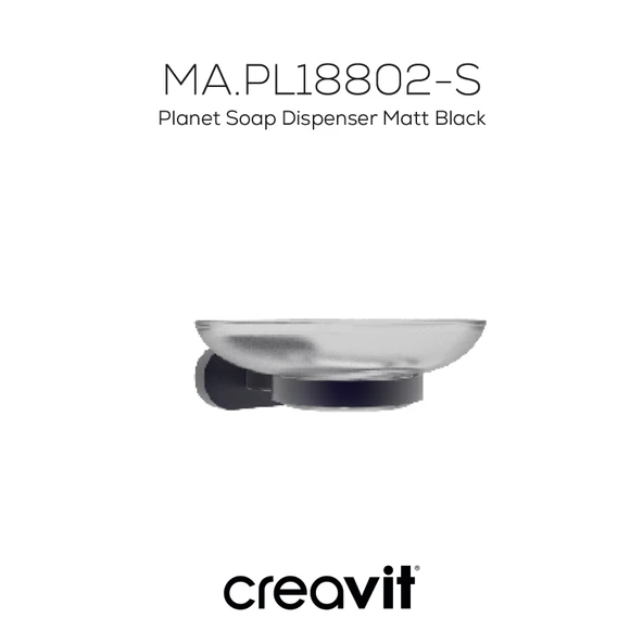 Planet Sabunluk Mat Siyah - Resim 4
