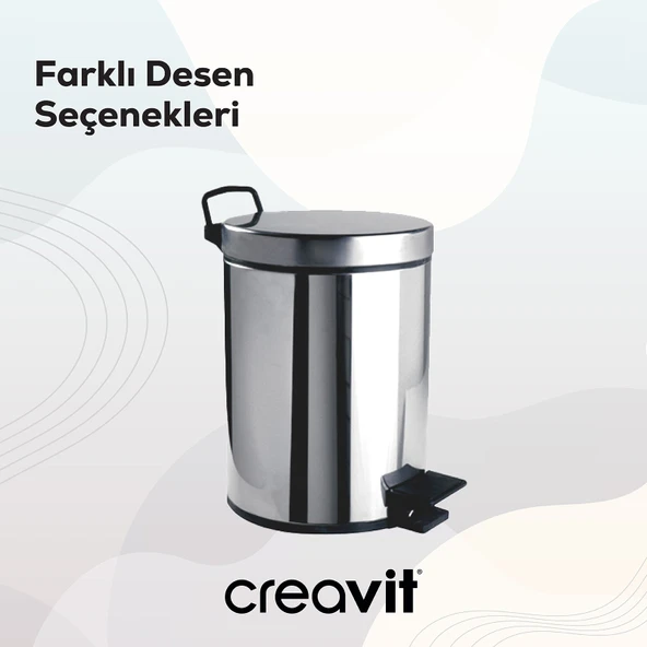 Çöp Kovası 12 Lt (Pedallı) - Resim 6