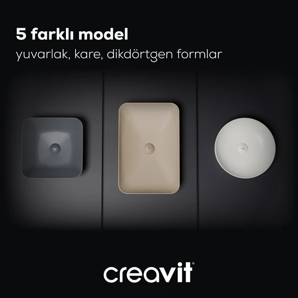 Ultra Dikdörtgen Çanak Lavabo 80cm Beyaz - Resim 4