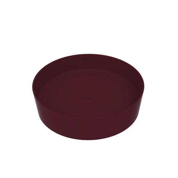 Loop Yuvarlak Masa Üstü Çanak Lavabo Ø45 cm Extra Berry ürün görseli 1