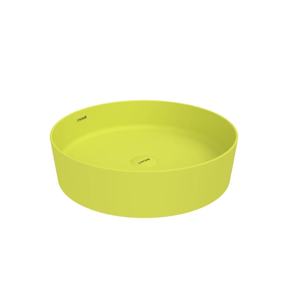 Loop Yuvarlak Masa Üstü Çanak Lavabo Ø45 cm Extra Neon ürün görseli 1