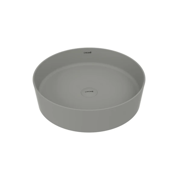 Loop Yuvarlak Masa Üstü Çanak Lavabo Ø45 cm Extra Cool Grey ürün görseli 1