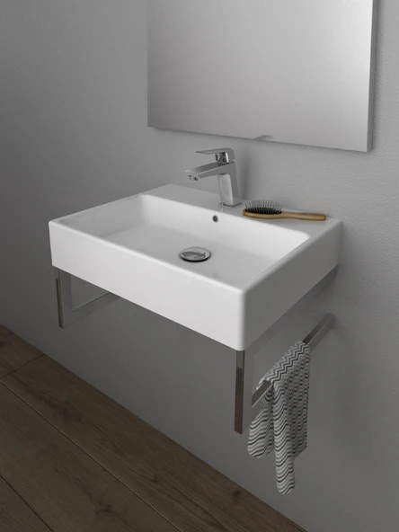 Next Tezgah Üzeri Lavabo 40x50cm Beyaz - Resim 3