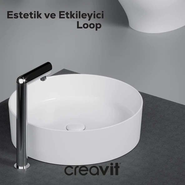 Loop Yuvarlak Çanak Lavabo Ø40 cm - Resim 2