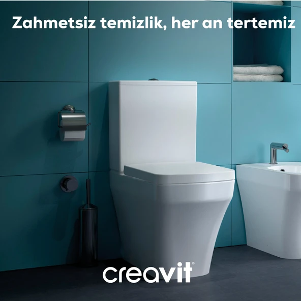 Royale Tuvalet Fırçalığı Mat Siyah - Resim 2