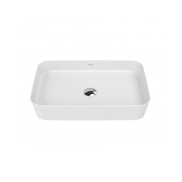 Loop Dikdörtgen Çanak Lavabo 40x60cm Beyaz ürün görseli 1