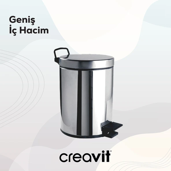 Çöp Kovası 5 Lt (Pedallı) - Resim 4